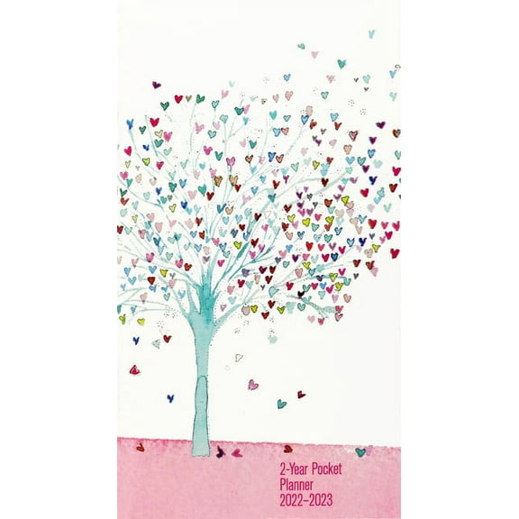 Pocket Planner: 2022-23 Tree of Hearts 2-Year Pocket Planner (24-Month Calendar) (Other)