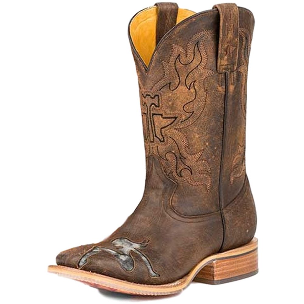 Tin Haul Tin Haul Western Boots Mens Mudflap Too Brown 140200007