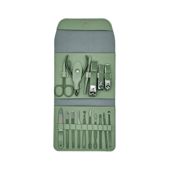Foot Hand & Nail Care Set by Mariiza (Green)