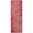 thumbnail image 2 of SAFAVIEH Sutton Roswell Transitional Runner Rug, Fuchsia/Ivory, 3' x 10', 2 of 5