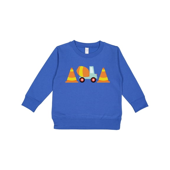 Inktastic Cement Mixer Construction Toddler Sweatshirt