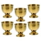 thumbnail image 4 of Juego de 6 hueveras de acero inoxidable para mesa, ideales para servir como vasos pequeños para cerveza o vino., 4 of 8