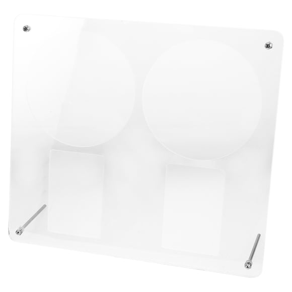 SHOWERORO Soporte Acrílico Transparente Para Discos Y Álbumes Con Estable Y Para Espacios En Casa