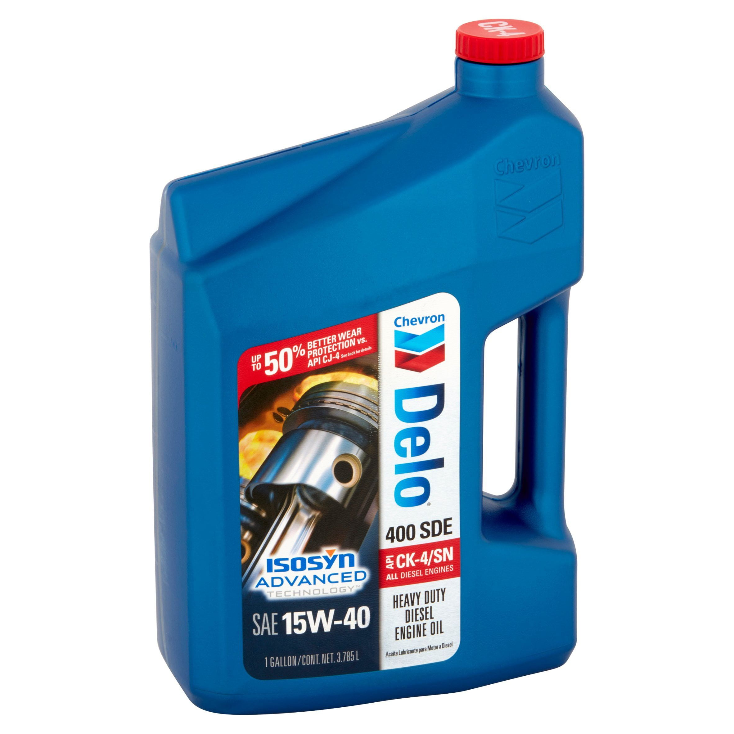Chevron Delo 400 SDE SAE 15W-40, 1 Gallon