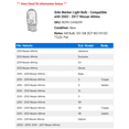 thumbnail image 2 of Side Marker Light Bulb - Compatible with 2002 - 2017 Nissan Altima 2003 2004 2005 2006 2007 2008 2009 2010 2011 2012 2013 2014 2015 2016, 2 of 2