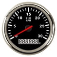 thumbnail image 1 of 85mm Car Boat Tacho Sensor Marine Tacho Meter with LCD Hourmeter 3000 4000 6000 8000 RPM Boat Tachometer 12V/24V Red Backlight ,Easy to Calibrate, 1 of 7
