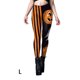 thumbnail image 3 of Guardurnaity Pantalones ajustados de yoga con estampado de calavera y rayas de esqueleto elásticos de licra, buenos para la piel y para Halloween. Prendas para la parte inferior del cuerpo l, 3 of 6