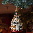 thumbnail image 1 of Uuiauoio Interesting Animal Shaped Christmas Tree Ornaments, Christmas Tree Animal Pendant, Christmas Decorations Christmas Decorations Indoor Christmas Party Gift Decor, 1 of 6