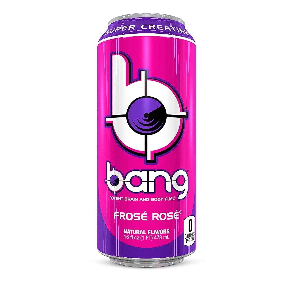 BANG Energy Drink, Frose Rose, 16oz Cans (Pack of 12)