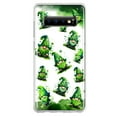thumbnail image 1 of MUNDAZE Samsung Galaxy S10 Plus Shockproof Clear Hybrid Protective Phone Case Gnomes Shamrock Lucky Green Clover St. Patrick Cover, 1 of 5