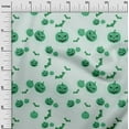 thumbnail image 3 of oneOone Cotton Poplin Mint Green Fabric Halloween Fabric For Sewing Printed Craft Fabric By The Yard 42 Inch Wide, 3 of 4