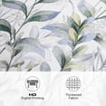 thumbnail image 2 of Sage Green Plant Shower Curtain Set, Upward Growing Botanical Leaf Shower Curtains for Bathroom Floral Bathroom Decor Thick Fabric-72" x 72", 2 of 6
