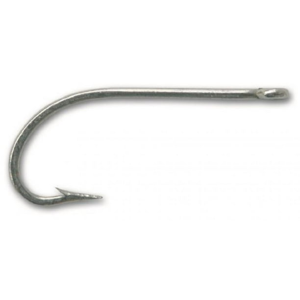Mustad 3407DT Classic O'Shaughnessy Forged Duratin Hook (100-Pack), Size 1 - Walmart.com ...