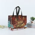 thumbnail image 3 of Leutsin Christmas Gift Bags with Handles - Large Non-Woven Tote Bags for Wrapping Xmas Party Favors,Reusable Holiday Tote Treat Bags,Ideal Gift Bags Supplies,12.4 x 6.7 x 10 Inches, 3 of 8