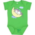 thumbnail image 3 of Inktastic Unicorn Moon Girls Baby Bodysuit, 3 of 5