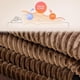 thumbnail image 5 of Manta de terciopelo con colores contrastantes | Manta de piel sintética | Funda suave y acogedora para sofá, sillón o cama | Manta ligera y cálida para siestas, 5 of 6