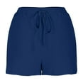 thumbnail image 6 of Women's Super Soft Cotton Sweat Shorts Casual Lounge Athletic Running Terry Shorts, 6 of 7