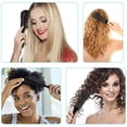thumbnail image 5 of Cepillo para desenredar, cepillo para cabello rizado, cepillo para desenredar para cabello rizado, peine para desenredar el cabello para cabello afro texturizado 3A a 4C, cabello ondulado, rizado y peludo, 3 piezas (rosa+negro+verde) ER, 5 of 5
