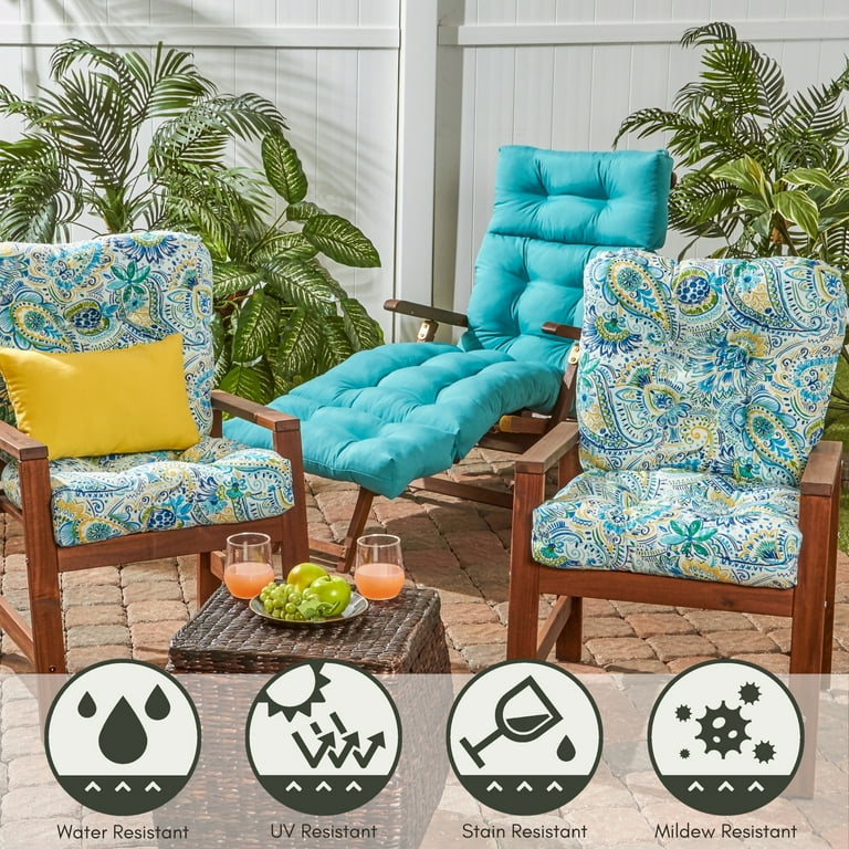 Greendale Home Fashions Outdoor Patio Seat Furniture, Baltic