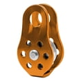 thumbnail image 2 of Large Rescue Pulley Single/Double Sheave With Swing Plate，Aluminum Alloy Pulley, 2 of 9