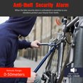 thumbnail image 3 of Anti-theft Bike Alarm Rear Light Wireless Remote Control Bicycle Taillight Waterproof Smart Cycling Light, 3 of 8