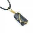thumbnail image 2 of K-KED 3pcs Natural Black Tourmaline Crystal Pendant Necklace Healing Stone Reiki, 2 of 7