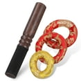 thumbnail image 1 of IFANLANDOR 3pcs Singing Bowl Cushion Singing Bowl Mallet Assorted Color Sound Amplification, 1 of 7