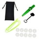 thumbnail image 4 of Kazoo con bolsa de almacenamiento con cordón, instrumento musical para adultos, regalo de concierto Verde, 4 of 9