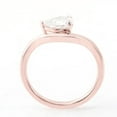 thumbnail image 4 of solitaire jewels 1.35CT Pear Moissanite Solitaire Engagement Ring For Women, 14K Rose Gold, 4 of 6