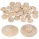thumbnail image 1 of Uxcell 25-Pack Tapones de Madera para Agujeros de Tornillos, 20 x 7mm Tapones de Madera de Haya con Cabeza Plana Cubierta Decorativa de Madera, 1 of 6