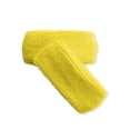 thumbnail image 2 of COUVER 1 Inch Thin Solid Terry Cotton Athletic Sweat Wristbands Bright Yellow 2 Pairs (Mens), 2 of 9