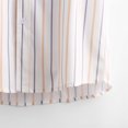 thumbnail image 3 of Camisa Hombre Camisa informal de solapa suelta para hombre, camisa a rayas de manga corta con botones, Top de verano hawaiano de playa de (White, M), 3 of 7