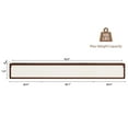 thumbnail image 3 of FloatiCasa 70" Floating TV Stand Wall Mounted Floating TV Shelf for TVs up to 75" Floating TV Console with 3 High Gloss Doors, 3 of 15