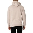 thumbnail image 3 of Superdry Workwear Flock Graphic Pullover Hoodie, Grey, 3 of 5