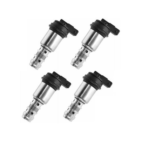 Variable Timing Solenoid Kit 4 Piece Set - Compatible with 2006 - 2010 BMW 550i 2007 2008 2009