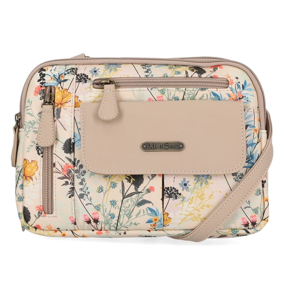 Bandolera MultiSac Zippy Catalina Floral para mujer
