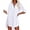White, variant on UVN Womens Swimsuit Cover Up Shirt for Summer Tops Bikini Beachwear Loose Beach Cover Ups Bathing Suit
