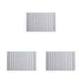 thumbnail image 3 of Alfombra de baño segura lavable a máquina Yuarrent colección clásica gris claro, 3 of 6