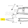 thumbnail image 2 of SSR Front Swingarm Chain Slider 2018-2023 SR 110, SR 70 A00542-11-00, 2 of 2
