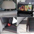 thumbnail image 6 of Lusso Gear | Car Seat Protector | Thick Padding, Durable, Waterproof PVC Leather | X-Large, Black with Red Stitching, 6 of 6