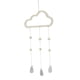 thumbnail image 1 of Nubes de Lluvia Colgante perfecl de Cortinas Decoración para hogar Artesanía 3, 1 of 7