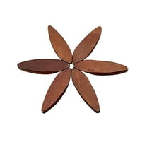 Wooden Trivets for Hot Dishes, Tree Shape Trivet Set, 1 pcs Wood Trivets Foldable Kitchen Wooden Trivet,for Hot Dishes、Pot、Bowl、Teapot、Hot Pot Holder