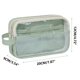 thumbnail image 3 of Estuche organizador grande de malla para lápices ZJT250131713 | Bolsa de papelería transparente con dos compartimentos | Estuche multicolor con cremallera para rotuladores, ideal para adulto, 3 of 5
