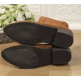 thumbnail image 6 of Chunky Low Heel Ankle Boots – Pointed Toe with Side Zipper, 6 of 6
