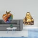 thumbnail image 2 of Estatua De Buda Con Grafiti Nórdico, Escultura De Fruta Moderna, Obra De Arte Coleccionable, Adorno De Buda Sonriente De Feng Shui Para El Hogar, Mesa, Bar, Regalo De Aniversario Y Fiesta., 2 of 8