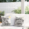 thumbnail image 5 of Fundas de almohada de 18 x 18 pulgadas, juego de 4 fundas de almohada de verano, funda de almohada decorativa, almohadas de decoración de granja Ho como se muestra, como se muestra, 5 of 5