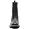 thumbnail image 3 of Vince Camuto Kourtly Black Zipper Closure Rounded Toe Chelsea Fashion Booties (Black, 6.5), 3 of 6