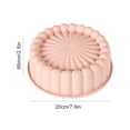 thumbnail image 3 of Non-Stick Round Cake Pan for Baking Cakes, Pastries, and Desserts, Easy Release, 20x20x6cm, 1-Pack, 3 of 4