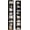Black, variant on 2 Pcs 71'' Tall Narrow Bookshelf, 8-Tier Media Tower Rack Set of 2, CD DVD Storage Cabinet with Adjustable Shelves, Tall Narrow Bookcase Skinny Display Bookshelf Slim Shelf, Black
