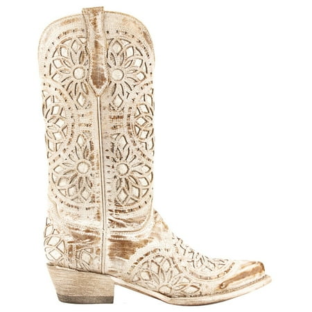 

Ferrini Womens Mandala Snip Toe Dress Boots Mid Calf Low Heel 1-2